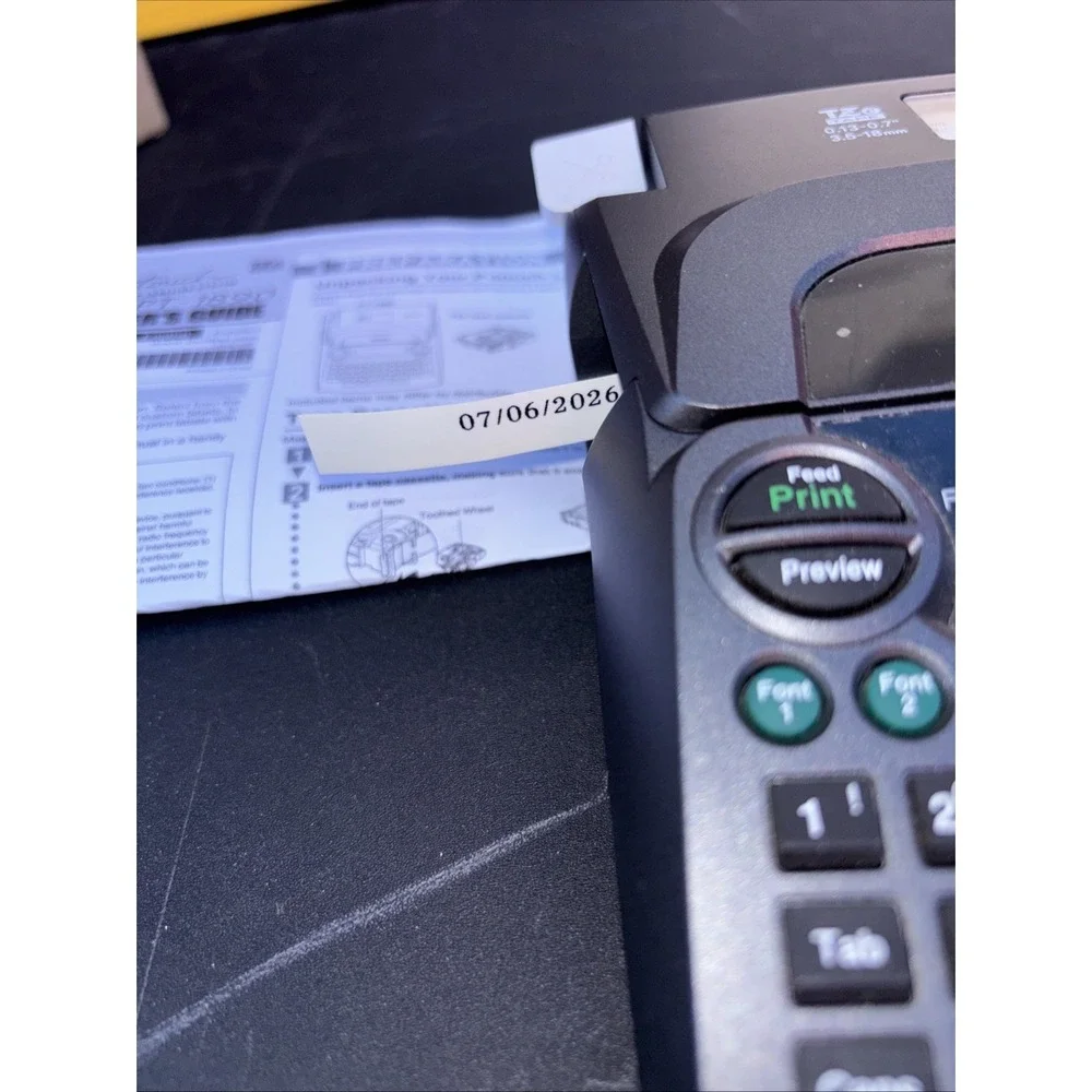 Brother P-Touch PT-1890 Electronic Label Maker - Works Great!